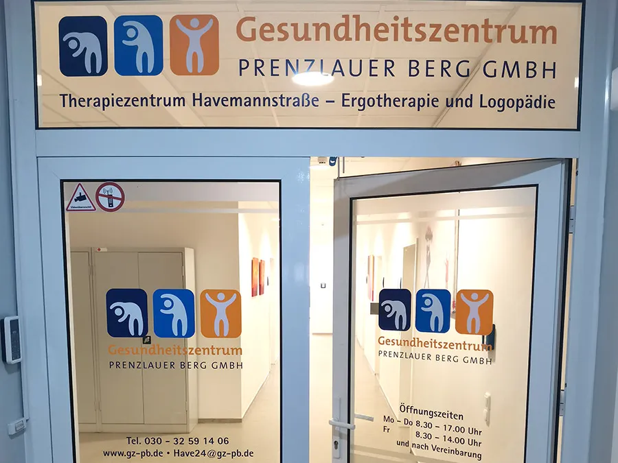 Eingangsbereich Praxis